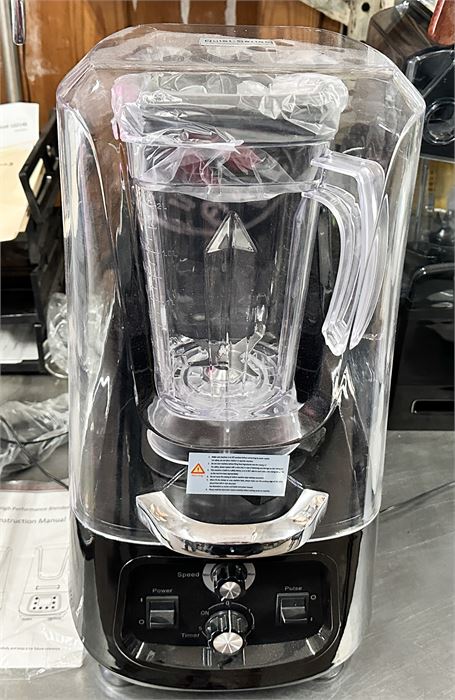 NEW***2 Litre Commercial Heavy-duty Blender with Sound Proof Cover