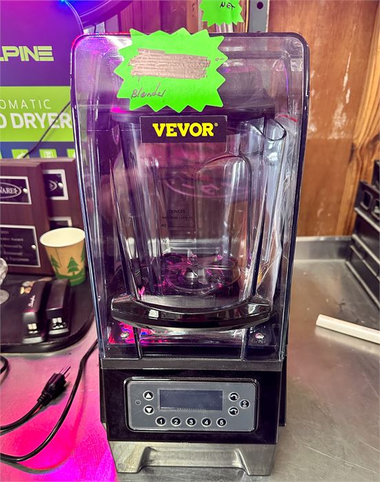 NEW***Vevor BY-908 Commercial Blender With Soundproof Cover