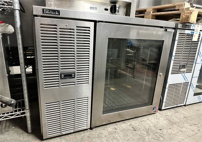 Perlick BBSLP36 Low Profile Refrigerated Back Bar Cabinet One-section 36"W