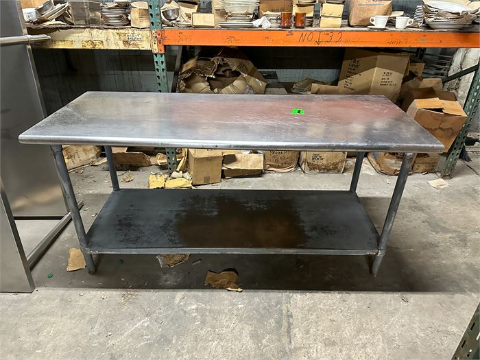 Stainless Table 72" X 30"